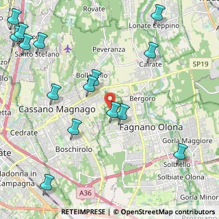 Mappa Via Brecht B., 21054 Fagnano Olona VA, Italia (2.83533)
