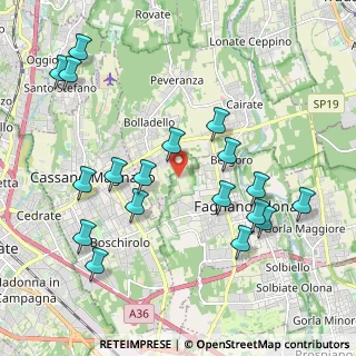 Mappa Via Brecht B., 21054 Fagnano Olona VA, Italia (2.21)