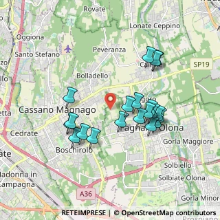 Mappa Via Brecht B., 21054 Fagnano Olona VA, Italia (1.6795)