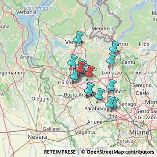 Mappa Via Brecht B., 21054 Fagnano Olona VA, Italia (9.46375)