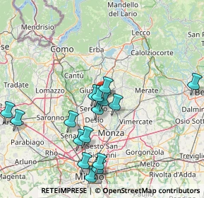 Mappa Via Giuseppe Marcora, 20841 Carate Brianza MB, Italia (16.12438)