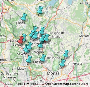 Mappa Via Giuseppe Marcora, 20841 Carate Brianza MB, Italia (6.1)