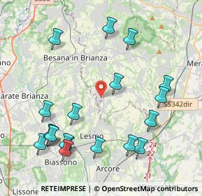 Mappa Rogoredo-Valaperta-Rimoldo, 23880 Casatenovo LC, Italia (4.78)