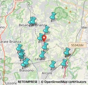 Mappa Rogoredo-Valaperta-Rimoldo, 23880 Casatenovo LC, Italia (4.07)
