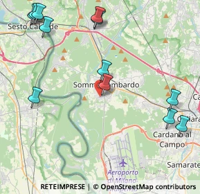 Mappa Via Pandolei, 21019 Somma Lombardo VA, Italia (5.3525)