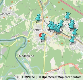 Mappa Via Pandolei, 21019 Somma Lombardo VA, Italia (1.95357)