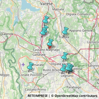 Mappa Via Rovigo, 21050 Cairate VA, Italia (7.60455)
