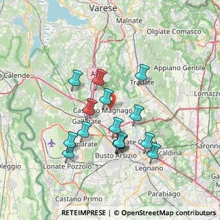Mappa Via Rovigo, 21050 Cairate VA, Italia (6.49933)