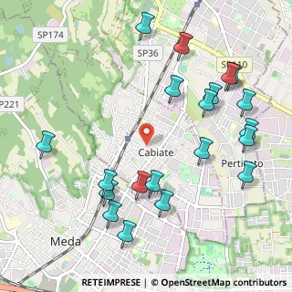 Mappa 22060 Cabiate CO, Italia (1.212)