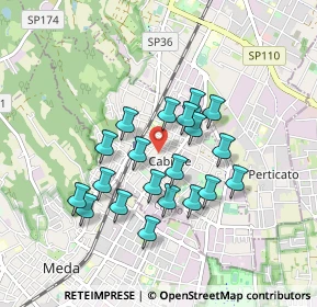 Mappa 22060 Cabiate CO, Italia (0.7455)