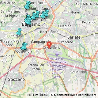 Mappa Via IV Novembre, 24050 Orio al Serio BG, Italia (2.87)