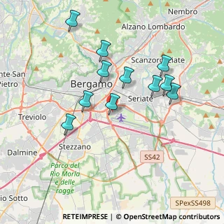 Mappa Via IV Novembre, 24050 Orio al Serio BG, Italia (3.45545)