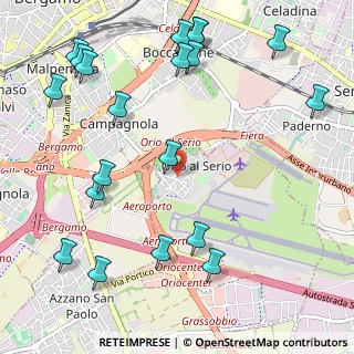 Mappa Via IV Novembre, 24050 Orio al Serio BG, Italia (1.378)