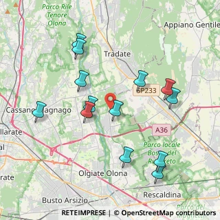 Mappa Via Lazzaretto, 21050 Gorla Maggiore VA, Italia (4.04308)