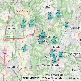 Mappa Via Groane, 20823 Lentate sul Seveso MB, Italia (4)