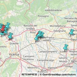 Mappa Via Po, 35015 Galliera Veneta PD, Italia (25.147)