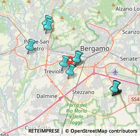 Mappa Via Galileo Galilei, 24048 Treviolo BG, Italia (3.80917)