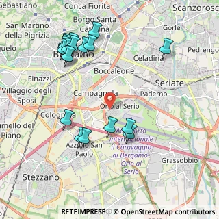 Mappa Via Papa Giovanni XXIII, 24050 Orio al Serio BG, Italia (2.29579)