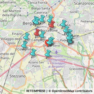 Mappa Via Papa Giovanni XXIII, 24050 Orio al Serio BG, Italia (1.683)
