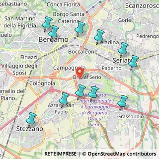 Mappa Via Europa, 24050 Orio al Serio BG, Italia (2.37727)