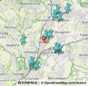 Mappa Via Trento, 23875 Osnago LC, Italia (1.90308)