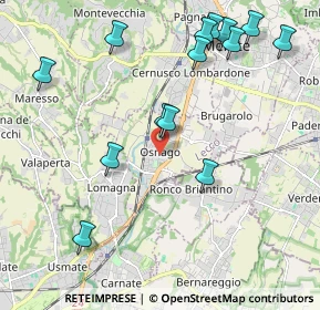 Mappa Via Trento, 23875 Osnago LC, Italia (2.35)