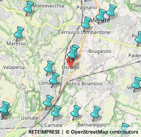 Mappa Via Trento, 23875 Osnago LC, Italia (2.94)