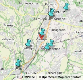 Mappa Via Trento, 23875 Osnago LC, Italia (2.06636)