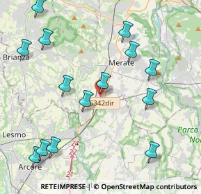 Mappa Via Trento, 23875 Osnago LC, Italia (4.82)