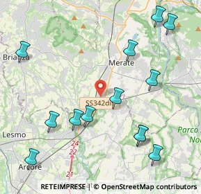 Mappa Via Trento, 23875 Osnago LC, Italia (4.93)