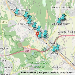 Mappa Via A. Guglielmetti, 22076 Mozzate CO, Italia (2.04938)