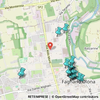 Mappa Via XXV Aprile, 21054 Fagnano Olona VA, Italia (0.6995)