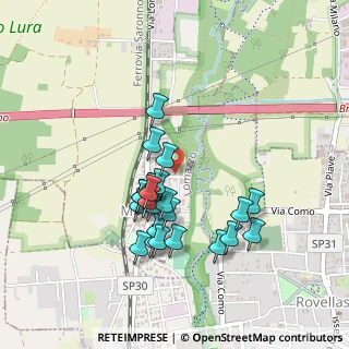 Mappa Via Aurora, 22074 Lomazzo CO, Italia (0.392)