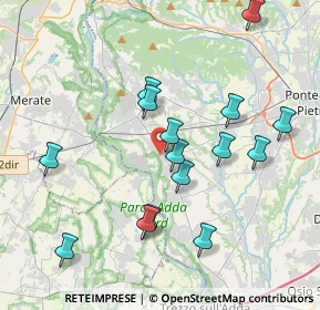 Mappa Via Moro Aldo, 24030 Solza BG, Italia (3.85733)