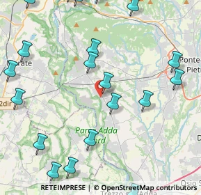 Mappa Via Moro Aldo, 24030 Solza BG, Italia (5.6745)