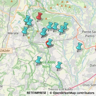 Mappa Via Moro Aldo, 24030 Solza BG, Italia (3.65786)