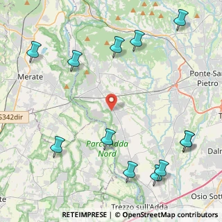 Mappa Via Moro Aldo, 24030 Solza BG, Italia (5.7425)