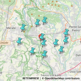 Mappa Via Moro Aldo, 24030 Solza BG, Italia (3.62417)