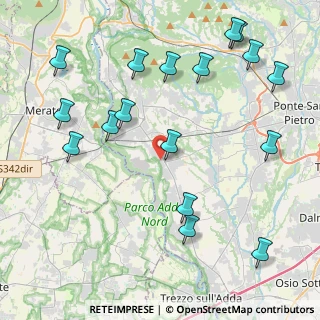 Mappa Via Moro Aldo, 24030 Solza BG, Italia (5.06118)