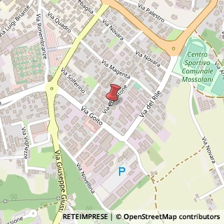 Mappa Via Curtatone, 21, 21019 Somma Lombardo VA, Italia, 21019 Somma Lombardo, Varese (Lombardia)