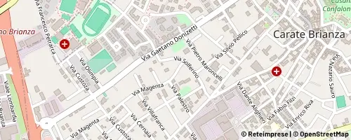 Mappa Seregno