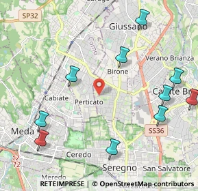 Mappa Via Vicenza, 20833 Giussano MB, Italia (2.69)