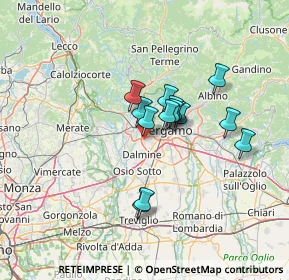 Mappa Treviolo, 24048 Treviolo BG, Italia (9.57643)