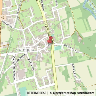 Mappa Via Guglielmo Marconi, 6, 28060 Cureggio, Novara (Piemonte)