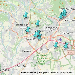 Mappa Via Piave, 24048 Treviolo BG, Italia (4.03)