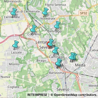 Mappa Scuola Media Leonardo Da Vinci, 20823 Lentate sul Seveso MB, Italia (2.05545)