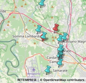 Mappa Via Battisti, 21011 Casorate Sempione VA, Italia (3.69917)