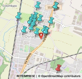 Mappa Via Gorizia, 23875 Osnago LC, Italia (0.4345)
