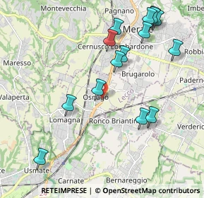 Mappa Via Gorizia, 23875 Osnago LC, Italia (2.26733)