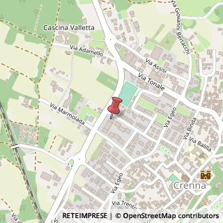 Mappa Via Mons. G. Schiavini, 2, 21013 Gallarate, Varese (Lombardia)